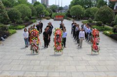 浯口镇四合村、三联村、指白村联合在我基地开展主题当日活动