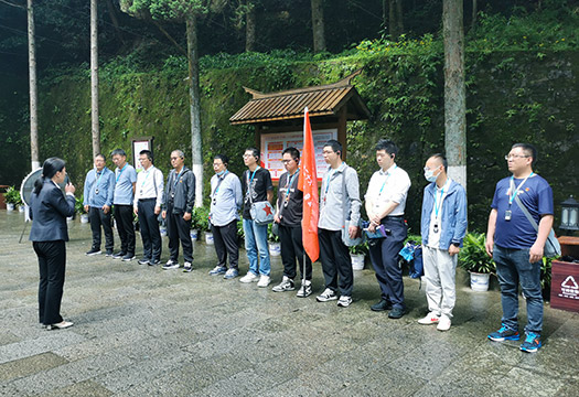 广东某风电公司红色主题培训（第二期）学员风采