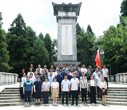 中国烟草陕西某市专卖局井冈山红色实践教育培训班